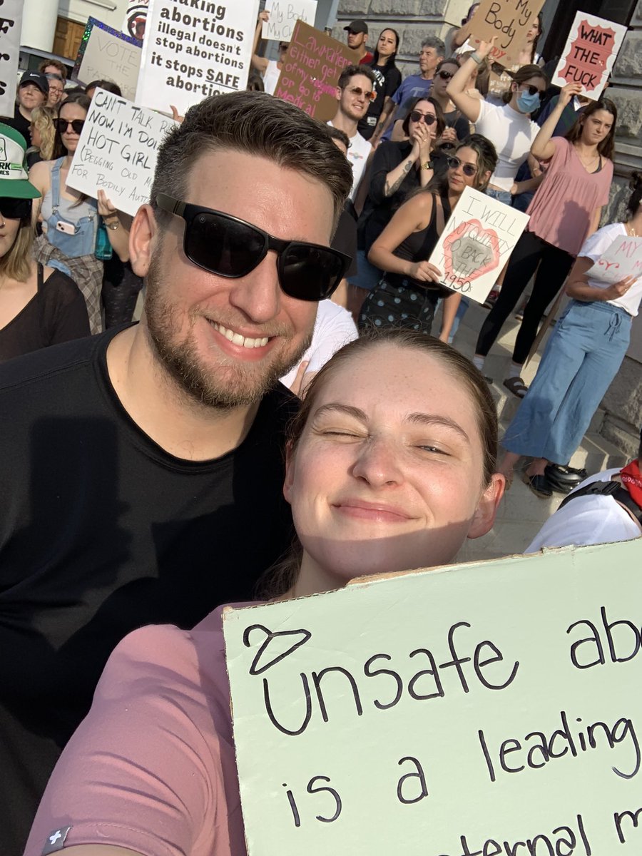 samarbear's tweet photo. Educated, loved, and returned from protesting to the home that I own for dinner with my partner (that protested with me) but thanks for asking 😘 https://t.co/oqSRdT7ysX