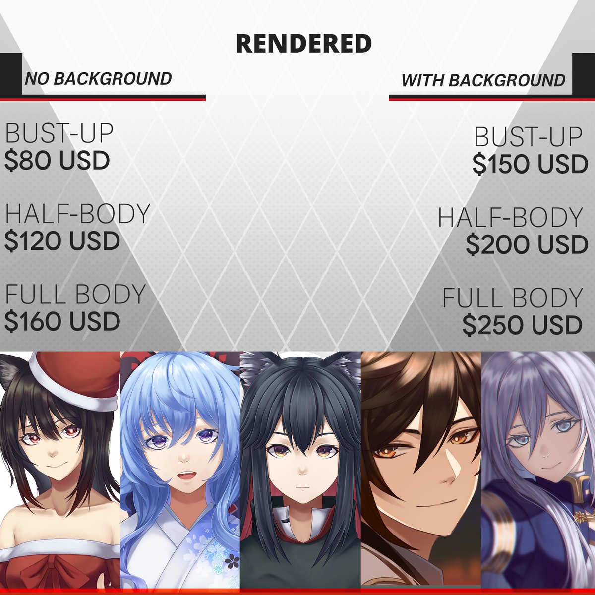 azureol's tweet photo. Resized my commission sheet for the new twitter layout!

Reopening commissions!
For further inquiries, please DM me or check my commissions link through my bio
Likes and retweets are always helpful to me!
Thank you so much!

#commissionsopen #commission #commissions https://t.co/yBIHQBgcgp