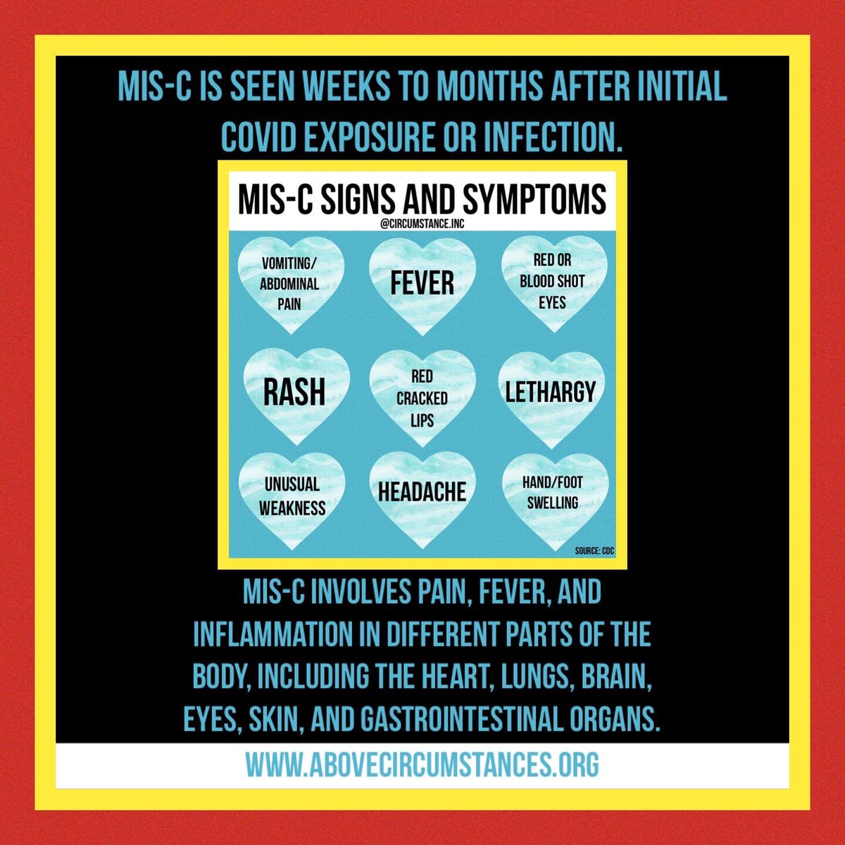 CircumSTANCE_NP's tweet photo. Sounding the alarm!🚨🚨🚨
Sharing this can help save a life!
Please retweet. Take a STANCE!!
#misc #multisysteminflammatorysyndrome #pims #miscawareness
We’ve been on this mission since 2020, this week Texas has started collecting data and making it public. #StrongerTogether https://t.co/ZNJOANU0L7