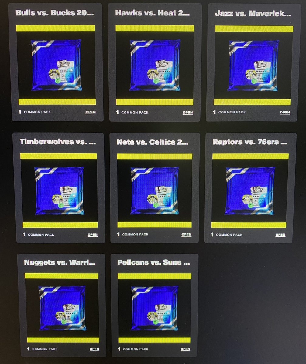 conradical024's tweet photo. Love to see it! 🤩 @NBATSCommunity @nbatopshot #nbatopshot #nba #topshot #nbaplayoffs #rewardpacks #rewards #challengecomplete https://t.co/e75e5X8nUf