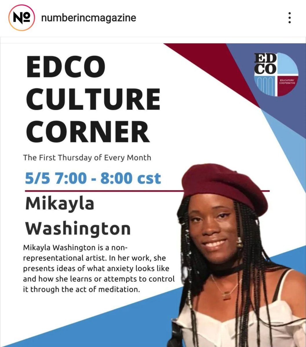 numberinc's tweet photo. We are excited about our collaboration w/ @Ed_Cooperative to bring these events to teachers for FREE. They are open to the public &amp; help teachers across sectors, grade bands, &amp; disciplines see how an artists' practice can impact their own teaching practice &amp; classroom culture. https://t.co/vNxWU1Z1Zb