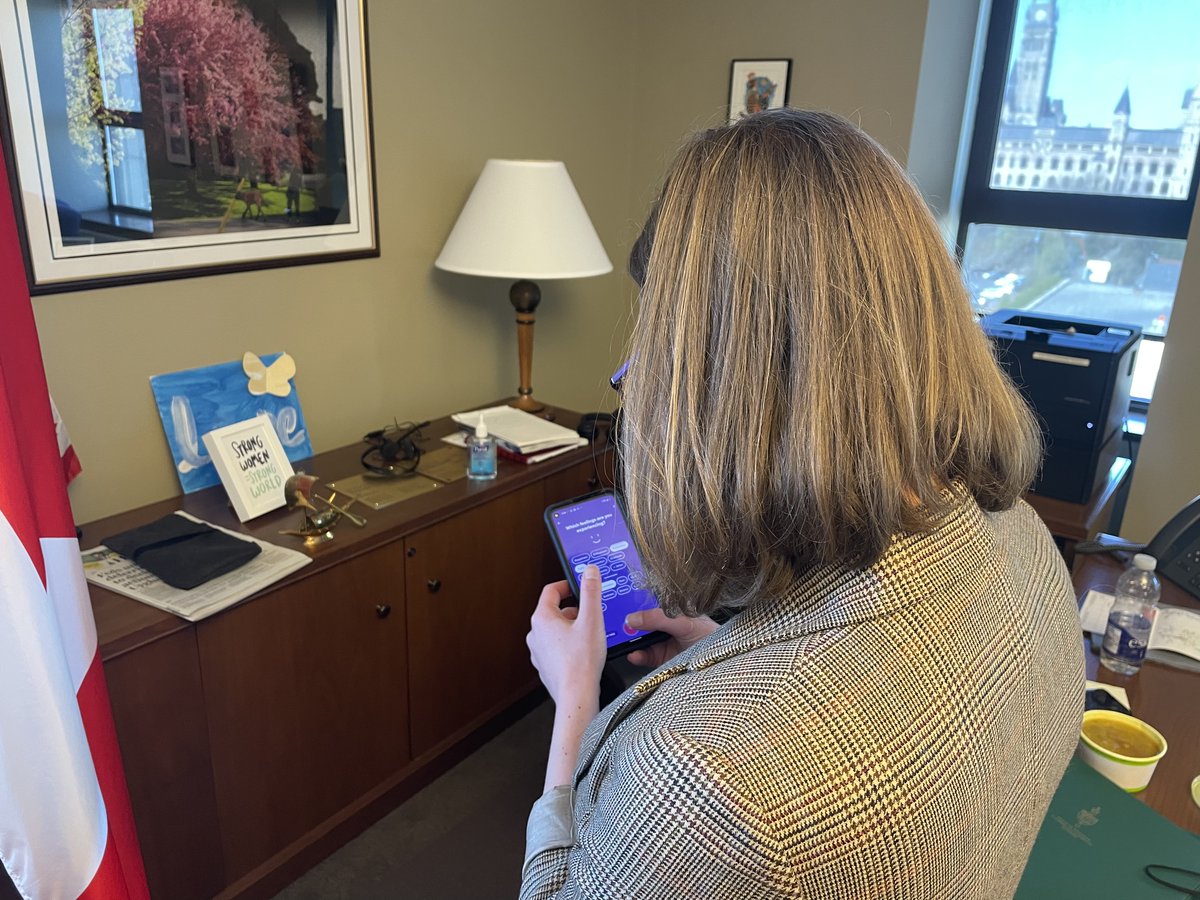 karinagould's tweet photo. On #MentalHealthWeek, I encourage everyone to practice empathy for themselves and others.
Earlier this year we launched #PocketWell, a free app available 24/7.
#MentalHealthIsHealth, and our government will do whatever it takes to support the mental health of all Canadians. https://t.co/LUntwvYRMN