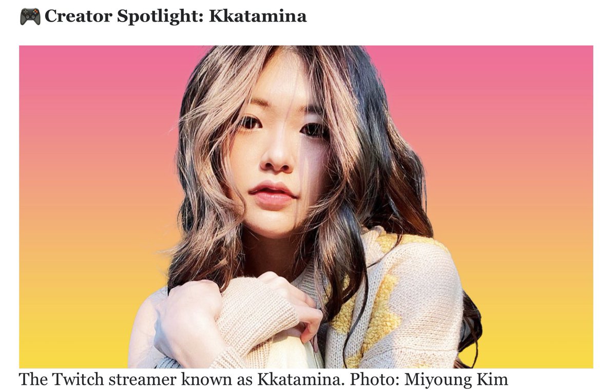 caru's tweet photo. .@Kkatamina featured today in @theinformation she talks about her beginnings, how she dealt with burnout, and what’s next for her. A massive thank you to @kyurieff for giving her a platform and spotlighting her and her success.

🔗: https://t.co/5P1Gpn3vL1 https://t.co/2A5qP1T8Ys