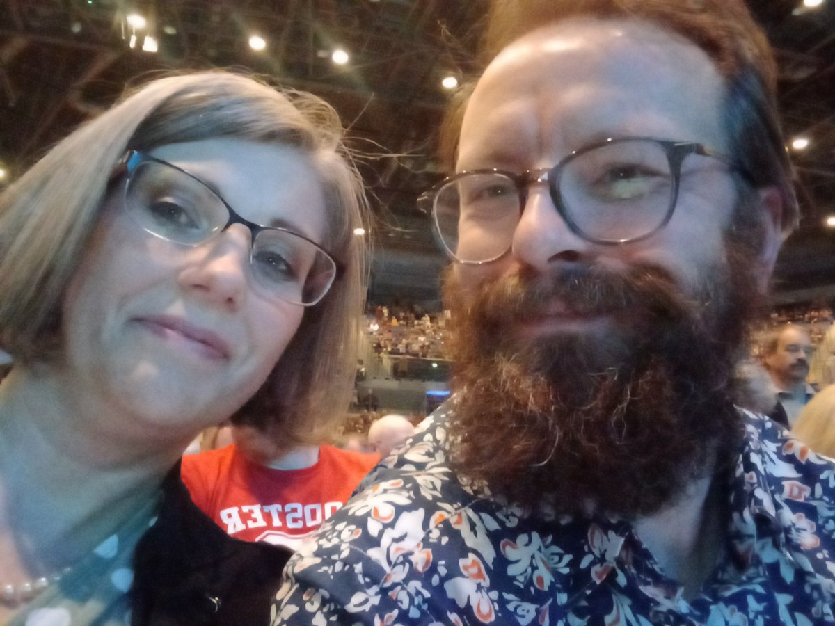 HTrahar's tweet photo. @BillBailey we are at your Liverpool gig at M and S arena. I need ur interval playlist for my wedding https://t.co/ecnDvaMODW