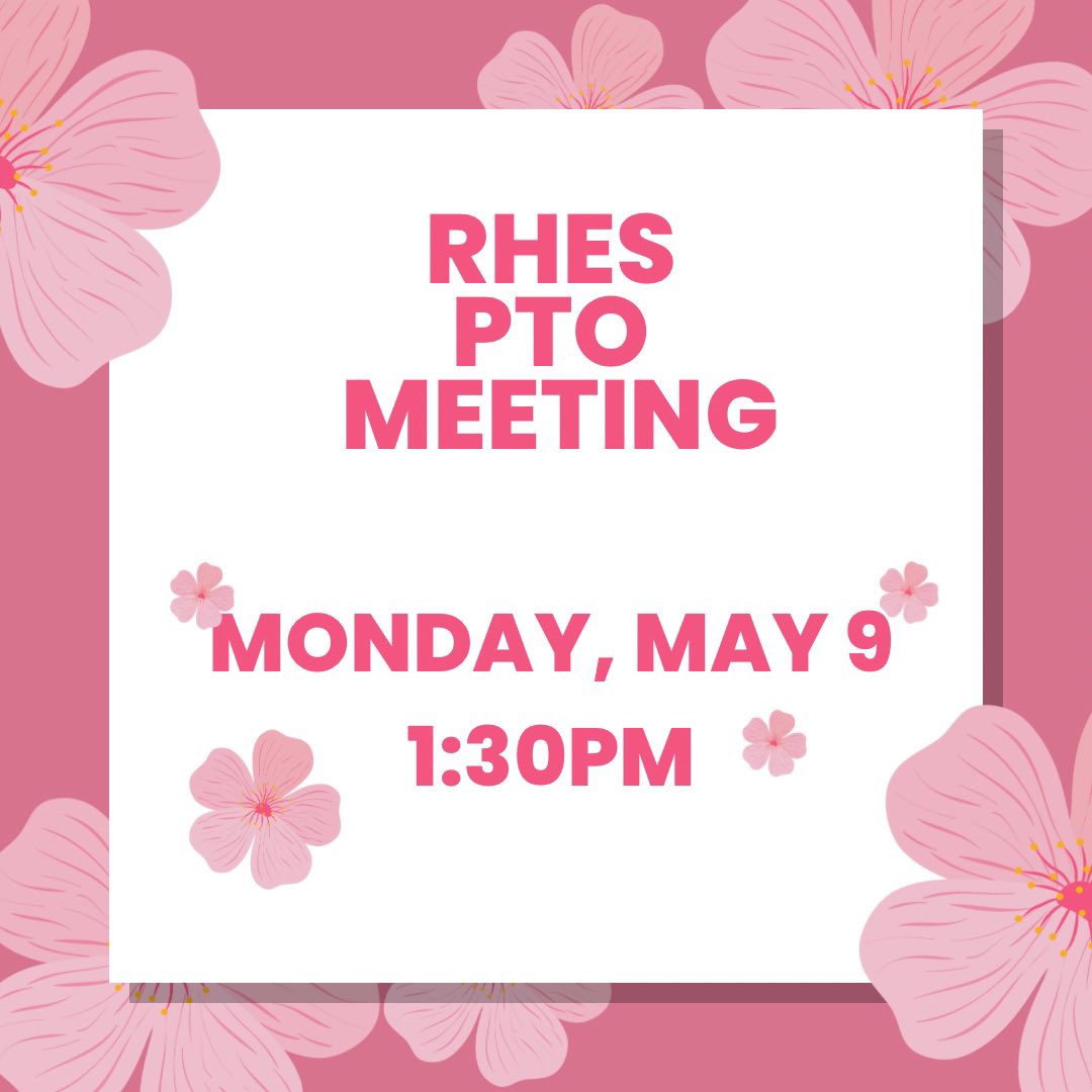 Join us next Monday at 1:30 in the Teacher’s Lounge!