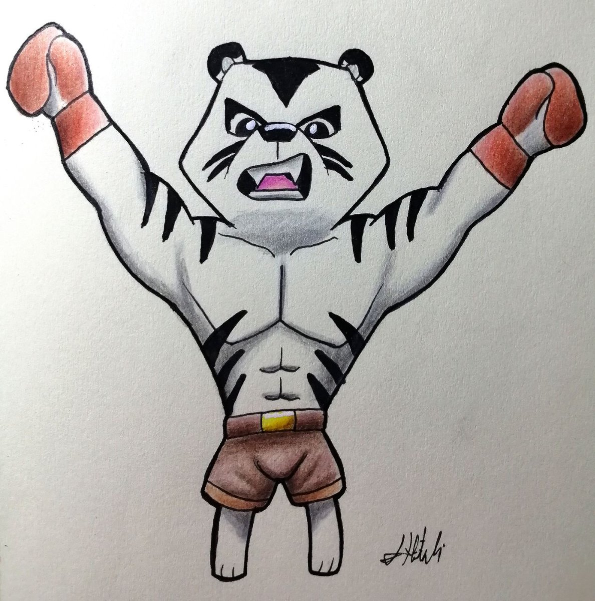 RogerRedcliffe's tweet photo. And here's the winner from the last Animal Boxing poll, Byakko! :) Maybe i will make a last one poll about Animal Boxing :)
#furry #boxing #videogames #fanart #tiger #animalboxing https://t.co/Pp67xvVFwo