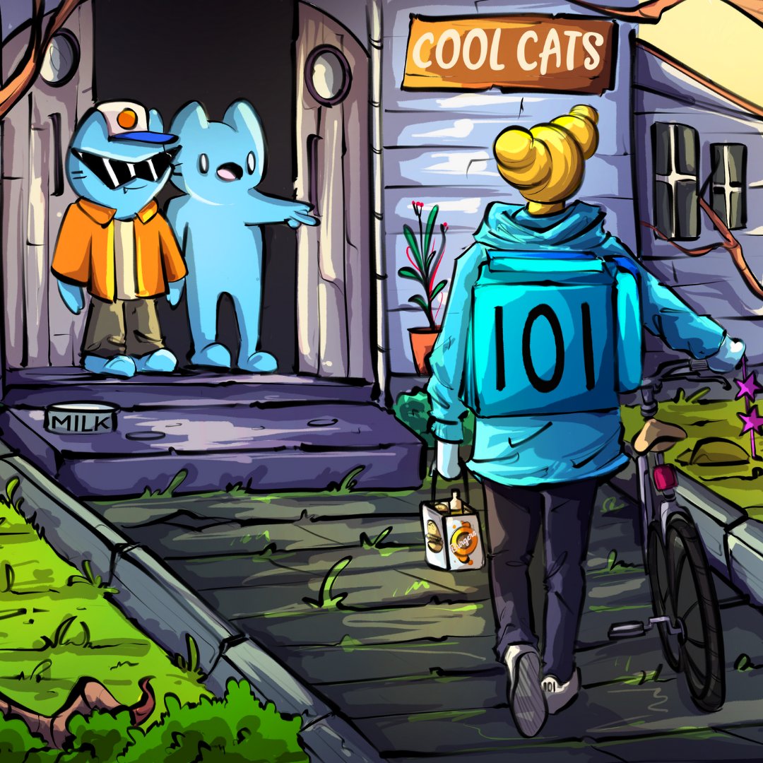 SecretFoodSoc's tweet photo. 👋 Hey, @coolcatsnft we'd love to send @UberEats or @DoorDash to some of your community. Who do we need to natter with? https://t.co/h2mowpK8RG