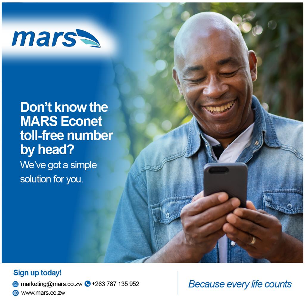 MARS_Zimbabwe's tweet photo. Don't know the MARS Econet toll-free number by head?
We've got a simple solution for you.
Let your phone help you remember. Dial 182 and save the toll-free emergency contact.
#TollFree
#EmergencyContact https://t.co/pRWlAQJFZV