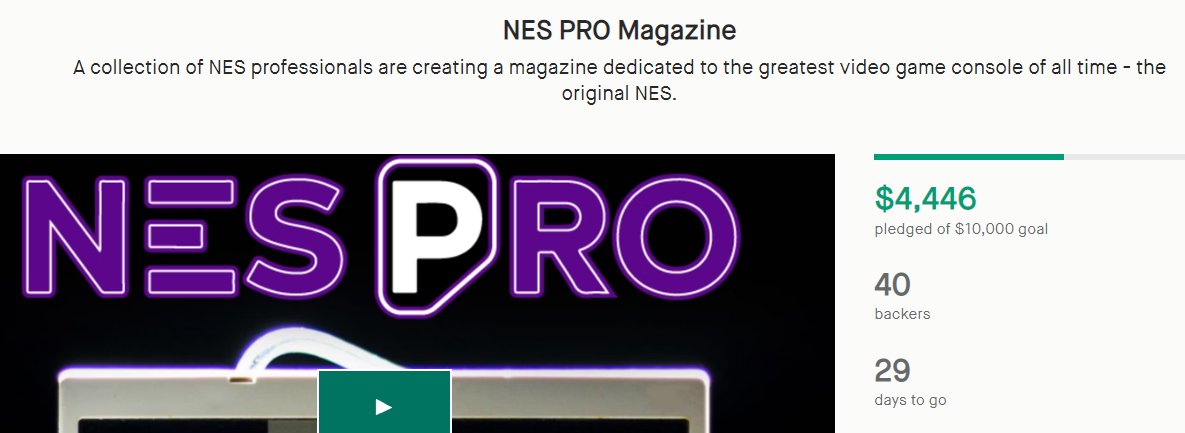 TheOzarkEmpire's tweet photo. Can we reach 75% funding on day one???

Back the campaign NOW so you can brag to your friends about how you ain't now chump 'cause you're a NES PRO DAY ONE BACKER!!! 👍
https://t.co/RfKUNjtKye https://t.co/EU6t37Md9X