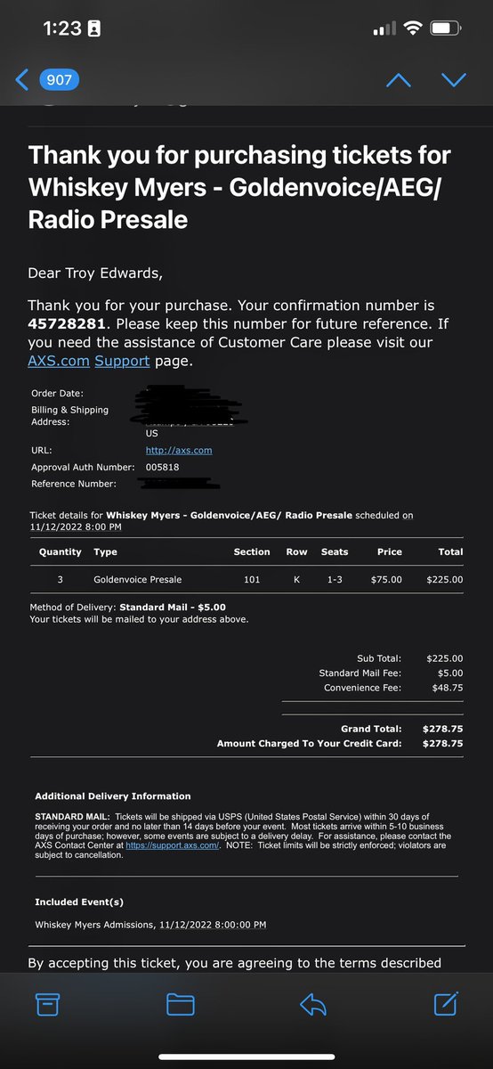 troye4's tweet photo. Can’t wait to see @whiskeymyers in San Jose! https://t.co/oiSYmvxWGb