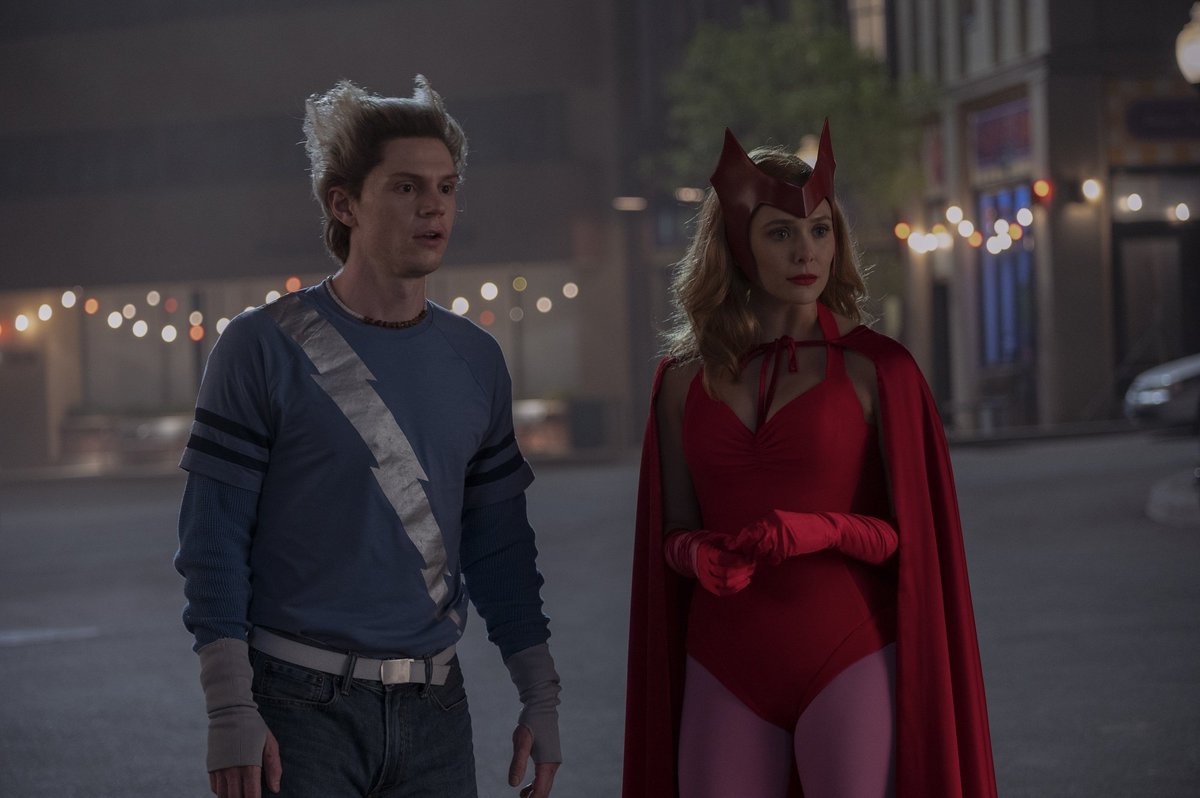 screentime's tweet photo. Elizabeth Olsen says the #WandaVision fan theory that Evan Peters' Pietro was from the multiverse 'could have been cool'

"We could have actually gone back and fixed or adjusted that"

(via @independent) https://t.co/nHJBcAjSQh
