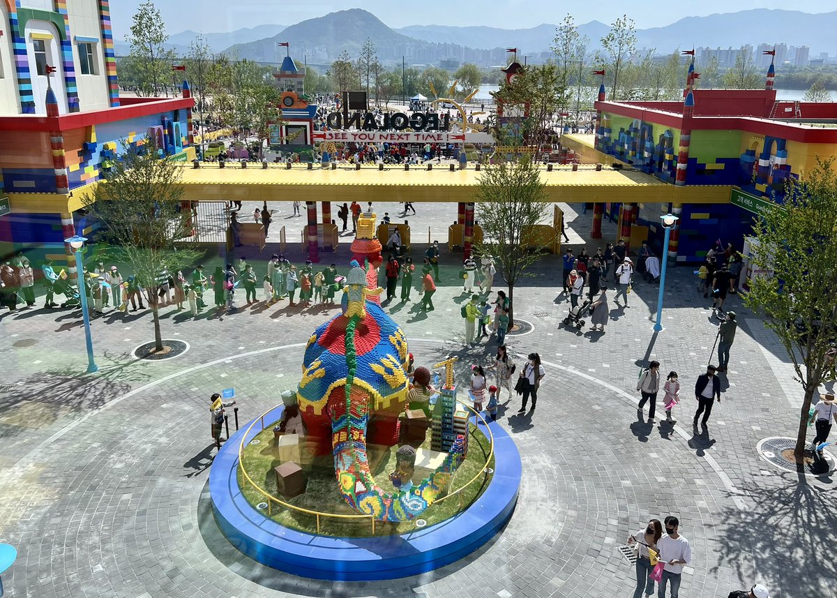 CaleHeit's tweet photo. @FORRECdesigns joined in the celebration for the opening of LEGOLAND Korea Resort. Congratulations to the team for their creativity and passion in the completion of this latest vision of Merlin’s resort offering. Well done!

#resortdesign #legoland #forrec #experiencedesign https://t.co/TbLBdIcqdI