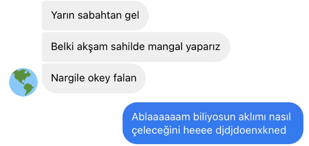 Selinin ablasının onlarda kalmam icin vadettiği seylere bakin beni taniyan birisi🤌🏻 ailecek asik oldular bana 👉🏻👈🏻 @ceyyceyy_