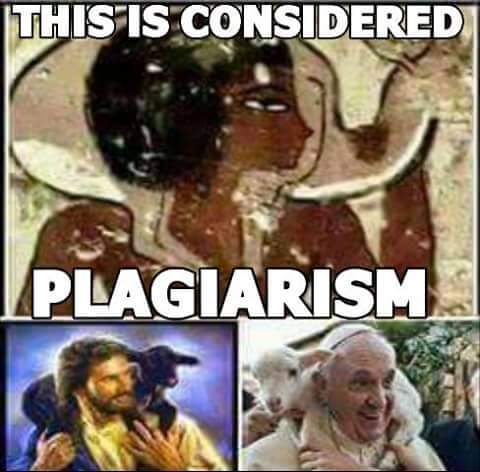 ancientkemite's tweet photo. After plagiarizing Afrakans, Europoids now make plagiarism illegal so you cannot take back what they stole from you. https://t.co/liIU8ZpujD
