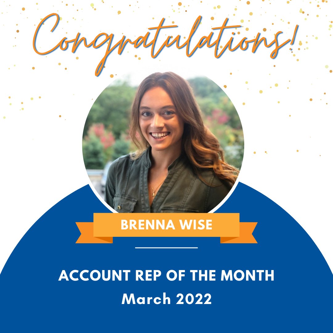 UBTI's tweet photo. Congratulations to Brenna Wise for her performance in March!

#repofthemonth #careers #congratulations #hardworkpaysoff #performance #careers https://t.co/lYVCmpNfzz