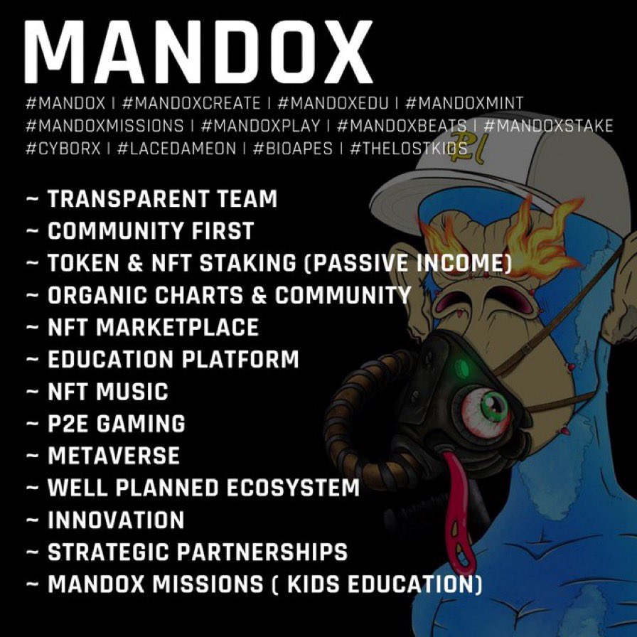Davidhi77634960's tweet photo. @OfficialMandox Say no more 🔥🔥1 bill market cap Nov 28th , the BULL is coming 🤑🤑🤑make sure your right will your bags, No regrets $Mandox @OfficialMandox @mandoxcreate $MandoxEdu #MandoxMilitia #MandoxBeats #MandoxMissions #MandoxNFTs #ETH #BNB #Pray4DEB #💎 #STAKING  #P2E #metaverse #FAM🚨 https://t.co/YecAmB3aTZ