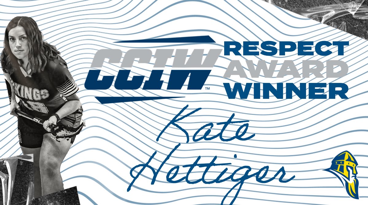 Augie_Lax's tweet photo. We are very happy to congratulate Kate for winning the RESPECT award for Augustana this season!  The RESPECT Award recognizes the student-athletes that exemplify great character and encourage inclusiveness and a positive culture. https://t.co/0hDiBufNXY