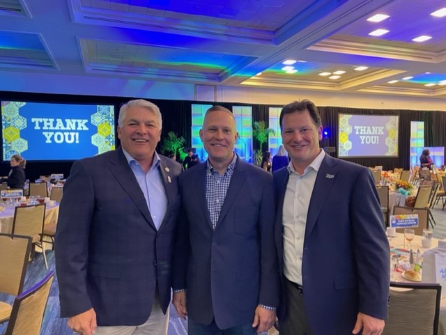 Port Tampa Bay was honored to take part in the <a href="/VisitTampaBay/">visittampabay</a> National Tourism Week Luncheon. PTB President &amp; CEO Paul Anderson met with <a href="/CelebrityCruise/">Celebrity Cruises</a> VP of Sales for the Americas Keith Lane and <a href="/RaysBaseball/">Tampa Bay Rays</a>  President Brian Auld about the importance of tourism to our area.