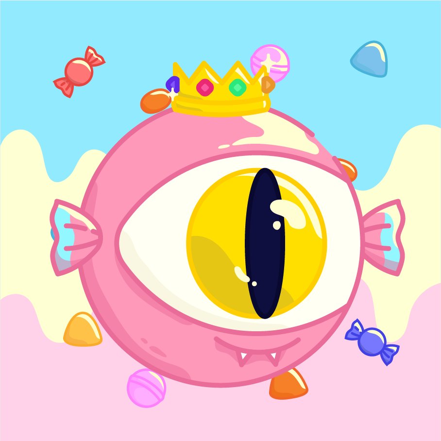 Ooglers's tweet photo. King Candy! 🍬🍭🍡 

(All interaction considered for WL, 1x)

#NFT #NFTdrop #NFTCollection #NFTWhitelist https://t.co/kOXfsi8sR2