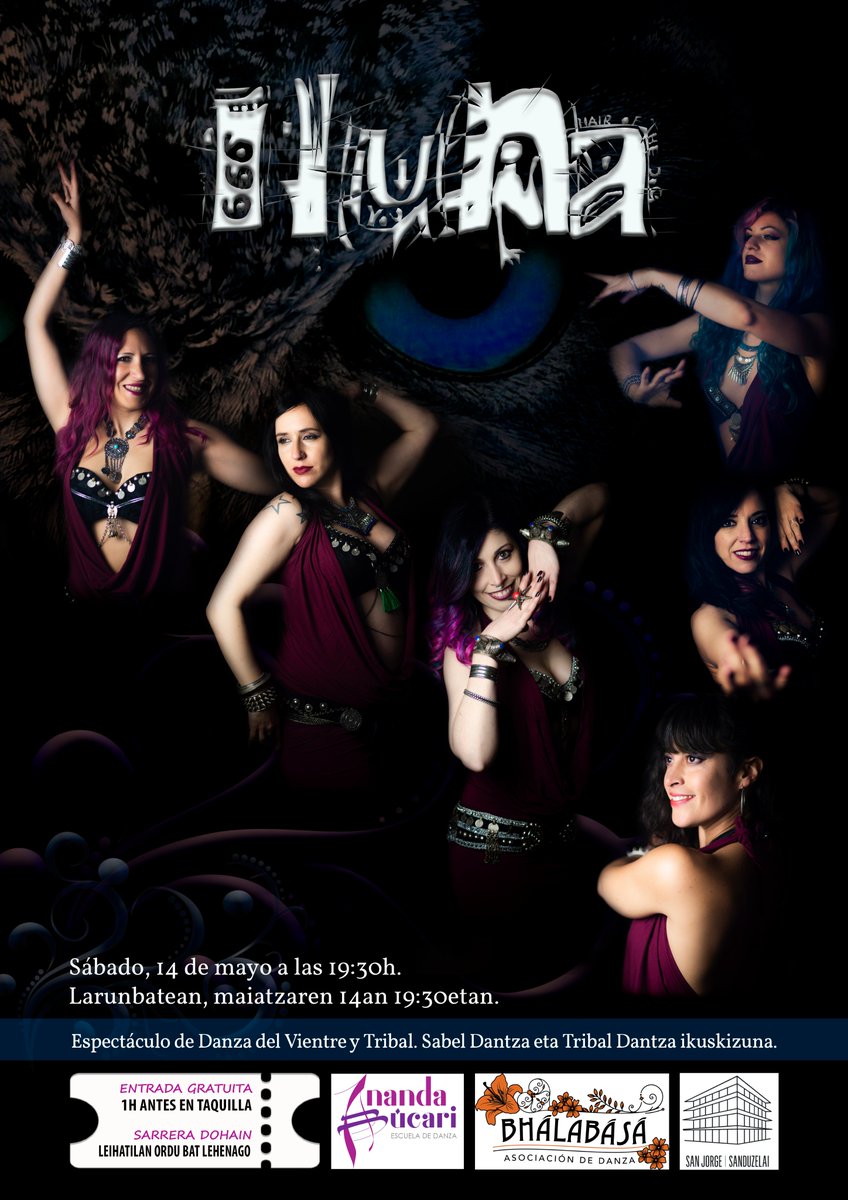 anandabucari's tweet photo. ¡Nuevo espectáculo!
.
#bhālabāsā #bhālabāsādanza #bhalabasa #darkfusion #goth #gothfusion #gothicbellydance #gothdance #gothdancer #danzadelvientre #bellydance #danzaarabe #danzaoriental #orientalfusiondance #orientalfusion #anandabucari #escueladedanzaanandabucari #pamplona https://t.co/I0HwAXgOo3