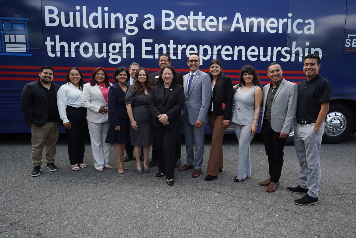 SBAIsabel's tweet photo. Thank you, @LACCCLT and @ProsperaUSA for the opportunity to meet with local small business owners and discuss ways we can help entrepreneurs overcome challenges and continue building a strong, equitable economy. #SmallBusinessWeek https://t.co/nRFrOLgf9n