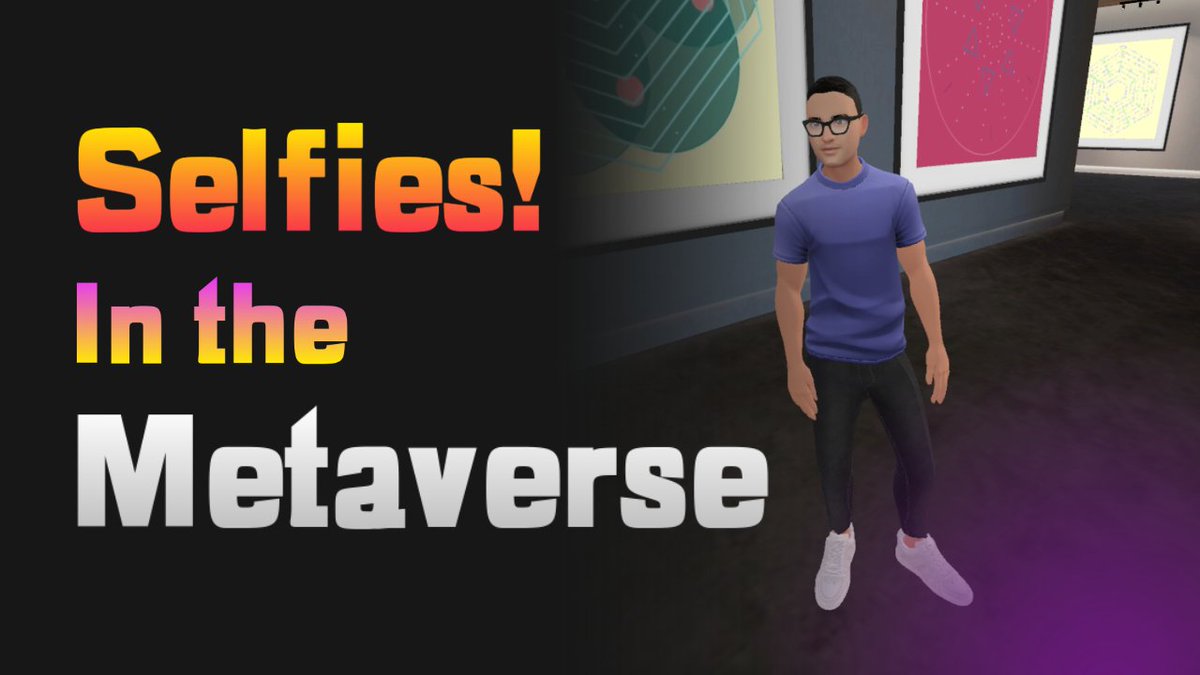 PrizemArtNft's tweet photo. Hey #NFTCommunity! 🪄
I am doing a #Metaverse Selfie #NFTGiveaway!
1. Like + Subscribe YouTube -https://t.co/vHdljdSgQf (How to take a selfie in the @SpatialXR metaverse)
2. Take selfie in the Prizem Art Gallery and drop it 👇
(ends Sun 3pm PST)
#NFT #NFTArt #SolanaNFT https://t.co/a1WyZuMWoP