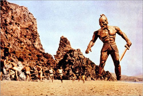 En cuanto al episodio de Talos, se produce en el viaje de vuelta y no en el de ida. El gigante de br...
