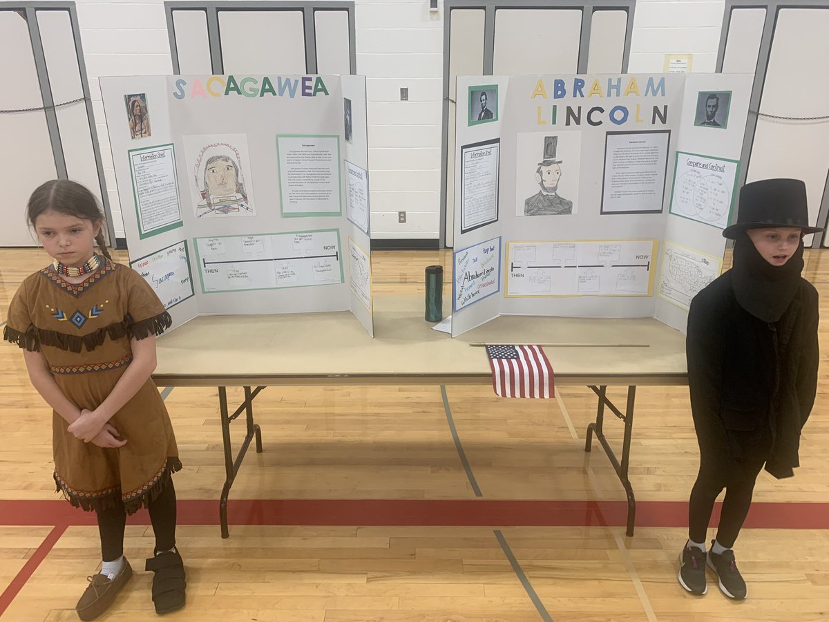 BC_Cardinals's tweet photo. The 4th graders held their annual Wax Museum today.  All the students did a great job of performing! Thank you to everyone who came out to support our students today.  #bcesrocks https://t.co/Y6Z3bsXg05