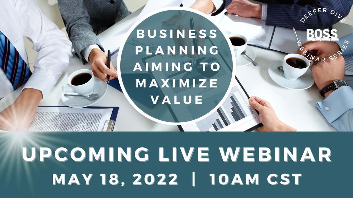 TheBossGroup's tweet photo. 👋 Attention all business owners! 👋 Our Upcoming Live Webinar is on Wed. May 18th at 10am CST. Grab your virtual seat by registering here: https://t.co/RS1CcCBTEF https://t.co/GjfNmOv8Sj