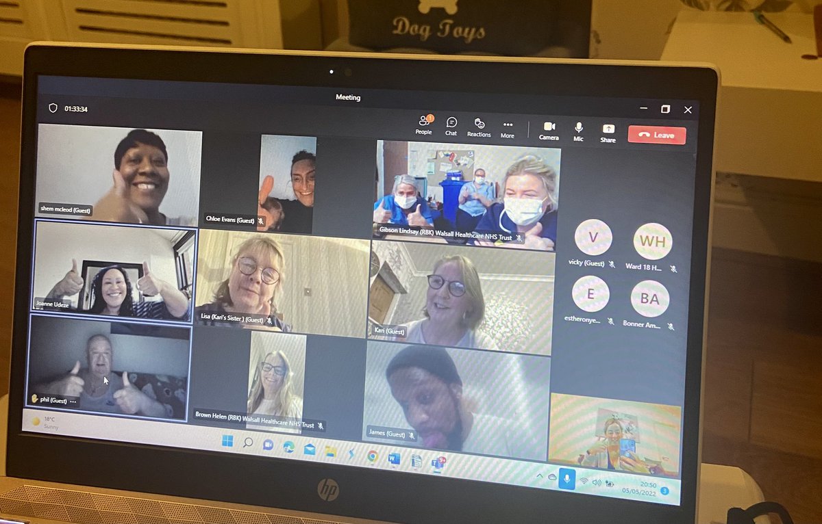 <a href="/CCRT_ICURehab/">CCRT&ICURehab_WalsallHCare</a> Pt &amp; Staff Forum tonight. Bringing Pt &amp; staff together to enhance clinical practice, learning from Pt experiences is essential! Fab turn out tonight. Lots of sharing
🏋🏼‍♀️🩺🧘🏼‍♀️<a href="/DonnaBotfield/">Donna Marie Botfield</a> <a href="/amylouphysio/">Amy 👸🏻</a> <a href="/WalsallHcareNHS/">Walsall Healthcare</a> <a href="/NHSMillion/">NHS Million</a> <a href="/ned_hobbs/">Ned Hobbs</a> <a href="/TantamKate/">Kate Tantam (She/her)</a> <a href="/ICUsteps/">ICUsteps</a>