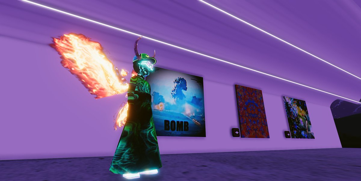 JsCoincollector's tweet photo. Chilling in the #Orica gallery and being inspired by some awesome art from #NFTartists such as @NinoArtCripto @AiiraMeridA @Aqueous_WC 🤯 

Curious? Click here to find out more:
https://t.co/YjnAiZVS4s

@orica_io #Decentraland #metaverse #ArtForUkraine #BNBChain #bnbnft #NFTart https://t.co/E0BrJa21kb