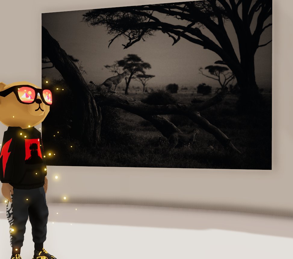 CryptoPussai's tweet photo. I really love big cats!
congrats again @orica_io !

Check Rahim Instagram,the author of the piece in the screenshot, and come join us on decentraland!
https://t.co/FUh6KVBFhS
 
#metaverse #ArtForUkraine #BNBChain #bnbnft
0xcCa57e10217172545F2712562E13A243483bdDcC https://t.co/BM5yJs77RO