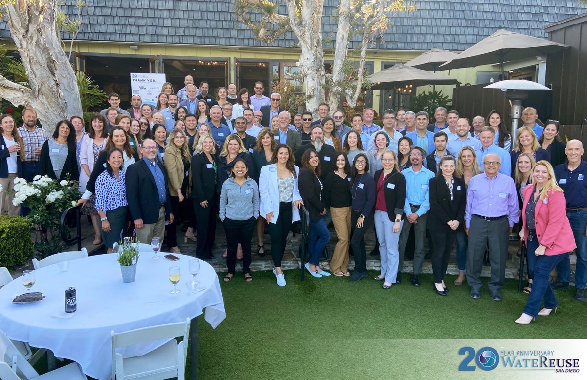 OtayMark's tweet photo. Pic from the @WateReuseAssoci San Diego Chapter meeting from a week ago.
As I had previously mentioned, I heard some very encouraging news about #DirectPotableReuse becoming a reality! https://t.co/3XFBpDTxDn
