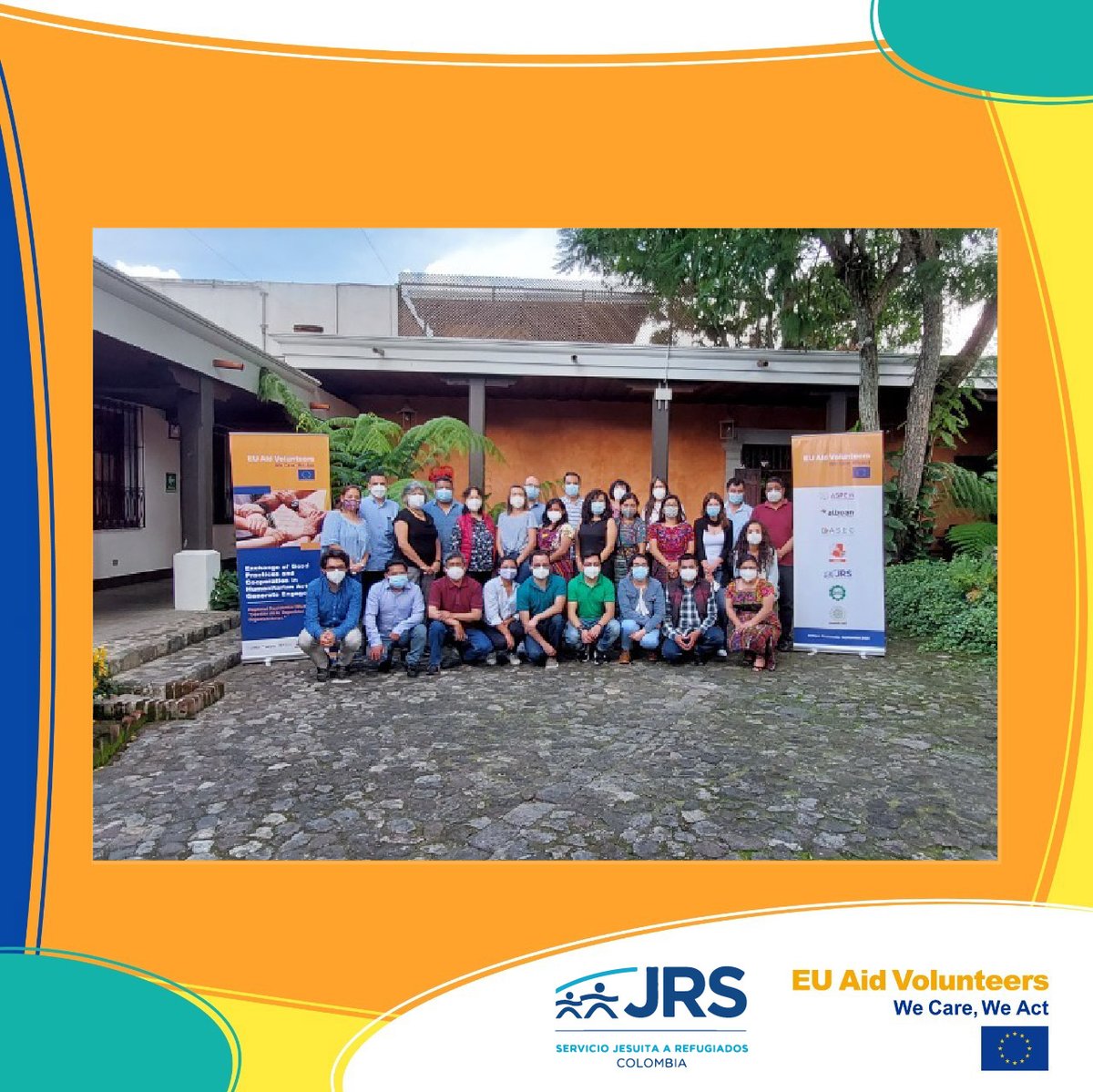 Recibimos la certificación de calidad, emitida por el Cuerpo de Solidaridad de la Unión Europea “EU Aid Volunteers (EUAV)”, para recibir voluntarios/as internacionales en sus equipos de trabajo en Colombia desde diferentes aspectos.

🔗 Conoce más: col.jrs.net/.../recibimos-…