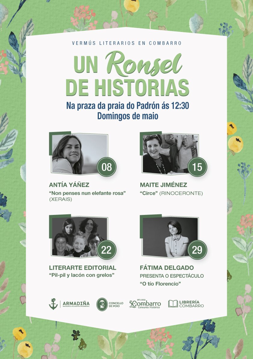 aelg's tweet photo. Combarro: Vermús literarios Un Ronsel de historias, maio de 2022: https://t.co/y083JDl3dt @AntiaY @ConcellodePoio https://t.co/Ef2nr2jb6f