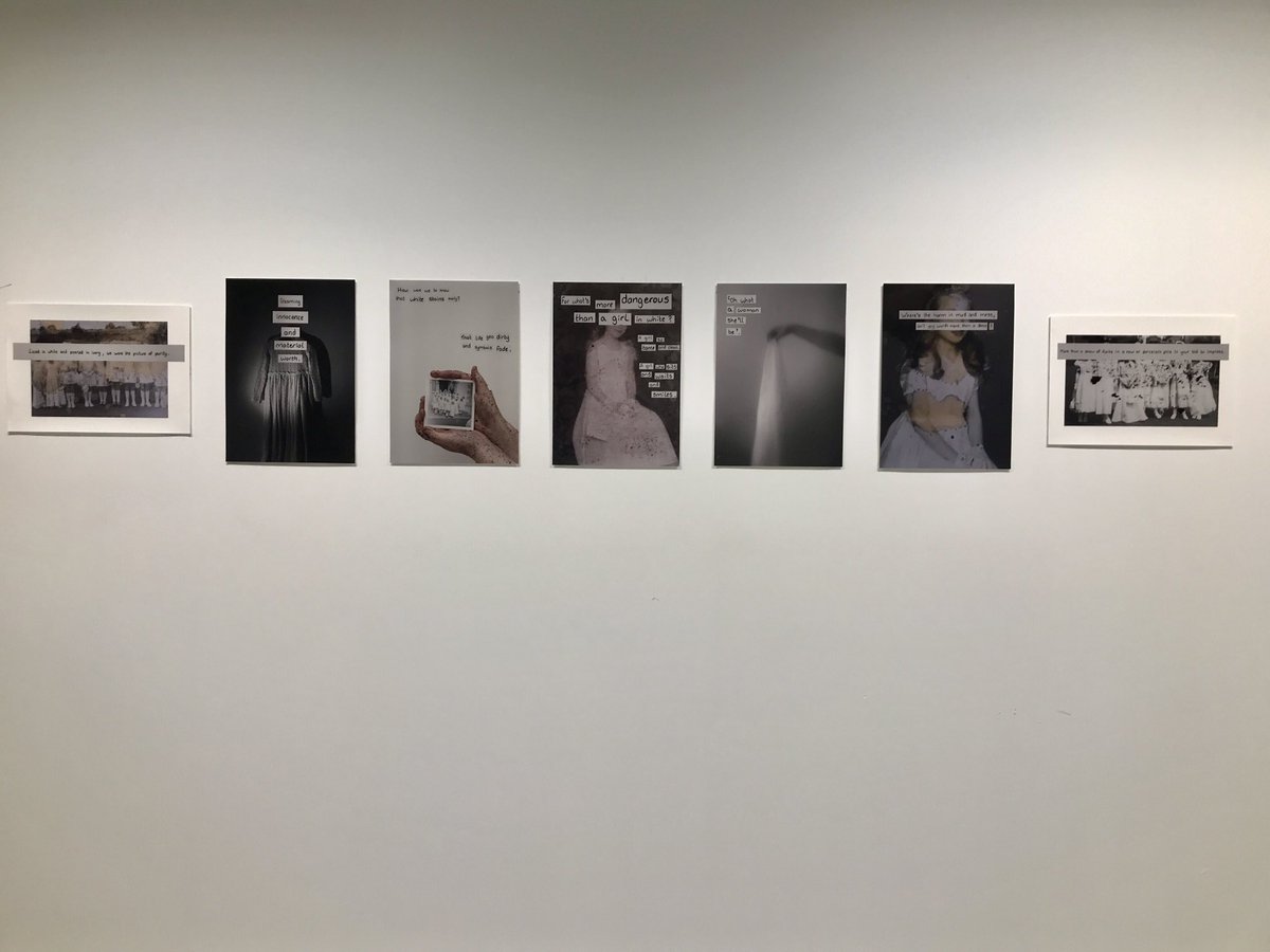 Photography &amp; moving image work by third years today, ‘Mise-en-Scène’ exhibition, East Quad.<a href="/photography/">@photography</a>#professionalpractice#weareTUDublin
