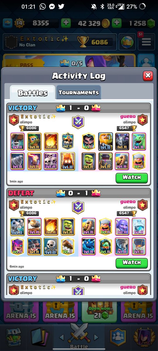 5:1 with @ExAnimo_Germany in <a href="/league_olimpo/">Olimpo League 🔱</a> 
Happy with my performance 😇🤠