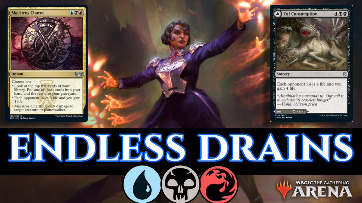 TragedyMTG's tweet photo. 💣💣MAESTROS BOMBARDMENT- The drain train is here! The OB Nixilis killer, I cant even praise this deck enough, its the best deck I've played In a while 😊

 https://t.co/VISBTLH1BK

#MTG #MTGA #mtgarena https://t.co/RTIFnH3OVu