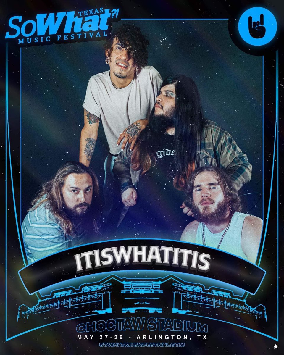 ✨Itiswhatitis✨ (@itiswhatitistx) on Twitter photo So excited to see everyone @ <a href="/sowhatmusicfest/">So What?! Music Festival</a> 🤩 We’re playing Day 3 w/ <a href="/UnderoathBand/">Underoath</a>, <a href="/iamblackbear/">blackbae</a>, <a href="/FreeThrowEmo/">FREE THROW</a>, <a href="/NomineeMusic/">Nominee</a>, <a href="/KeepFlyingBand/">Keep Flying</a> & MORE‼️ MSG US FOR DISCOUNTED TIX✨ SEE U THERE🩸🩸🩸 So excited to see everyone @ <a href="/sowhatmusicfest/">So What?! Music Festival</a> 🤩 We’re playing Day 3 w/ <a href="/UnderoathBand/">Underoath</a>, <a href="/iamblackbear/">blackbae</a>, <a href="/FreeThrowEmo/">FREE THROW</a>, <a href="/NomineeMusic/">Nominee</a>, <a href="/KeepFlyingBand/">Keep Flying</a> & MORE‼️ MSG US FOR DISCOUNTED TIX✨ SEE U THERE🩸🩸🩸
