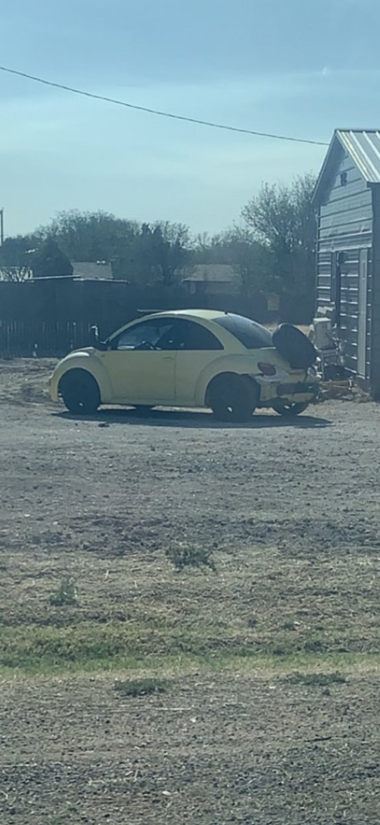 Guarantee the only thing this bug is hauling is a$$ and probably ain’t doing much of that