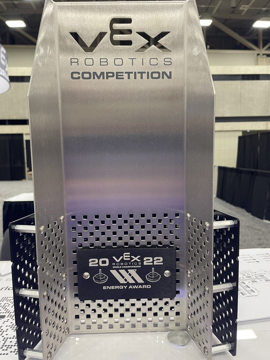 We won the Energy Award!! #FLHornets <a href="/VEXRobotics/">VEX Robotics</a> <a href="/brewerhm/">Hamish Brewer</a> <a href="/brijslater/">Brian J. Slater</a> <a href="/Emily_Willis85/">Emily Willis</a> @MsYielding