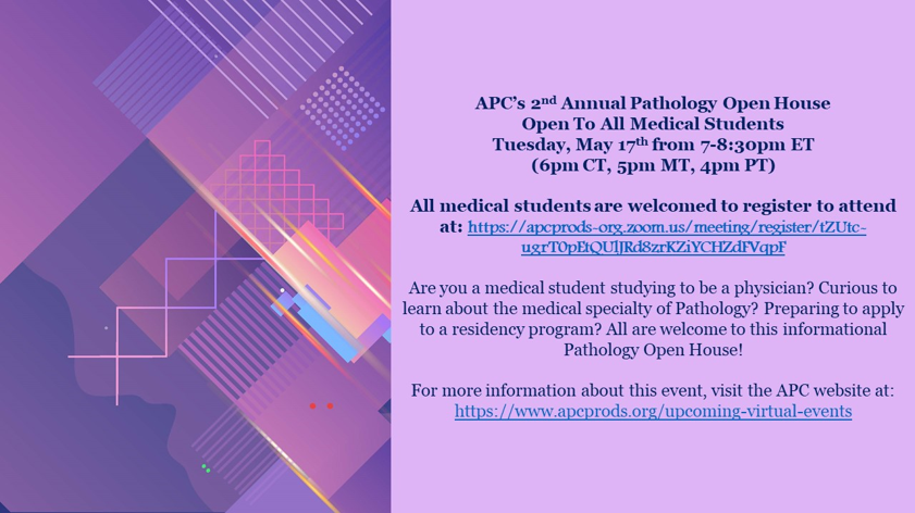 Rose Wu, MD, MPH (@roseanniwu) on Twitter photo Calling all #medstudents preparing to apply for residency and/or interested in #pathology! Join <a href="/apcprods/">Association of Pathology Chairs</a> at this upcoming event: apcprods.org/upcoming-virtu… <a href="/Path_SIG/">Virtual Pathology Student Interest Group</a> <a href="/KMirza/">Kamran Mirza MD PhD - کامران مرزا</a> <a href="/JMGardnerMD2/">Jerad Gardner, MD</a> <a href="/Sara_Jiang/">Xiaoyin "Sara" Jiang, MD (She/Her)</a> <a href="/NRiddleMD/">Nicole D. Riddle, MD, MSHI, FCAP (she/her)</a> <a href="/Pathologists/">CAPathologists</a> <a href="/PathologyInfo/">ICPI</a> <a href="/cytopathology/">Cytopathology.org</a> Calling all #medstudents preparing to apply for residency and/or interested in #pathology! Join <a href="/apcprods/">Association of Pathology Chairs</a> at this upcoming event: apcprods.org/upcoming-virtu… <a href="/Path_SIG/">Virtual Pathology Student Interest Group</a> <a href="/KMirza/">Kamran Mirza MD PhD - کامران مرزا</a> <a href="/JMGardnerMD2/">Jerad Gardner, MD</a> <a href="/Sara_Jiang/">Xiaoyin "Sara" Jiang, MD (She/Her)</a> <a href="/NRiddleMD/">Nicole D. Riddle, MD, MSHI, FCAP (she/her)</a> <a href="/Pathologists/">CAPathologists</a> <a href="/PathologyInfo/">ICPI</a> <a href="/cytopathology/">Cytopathology.org</a>