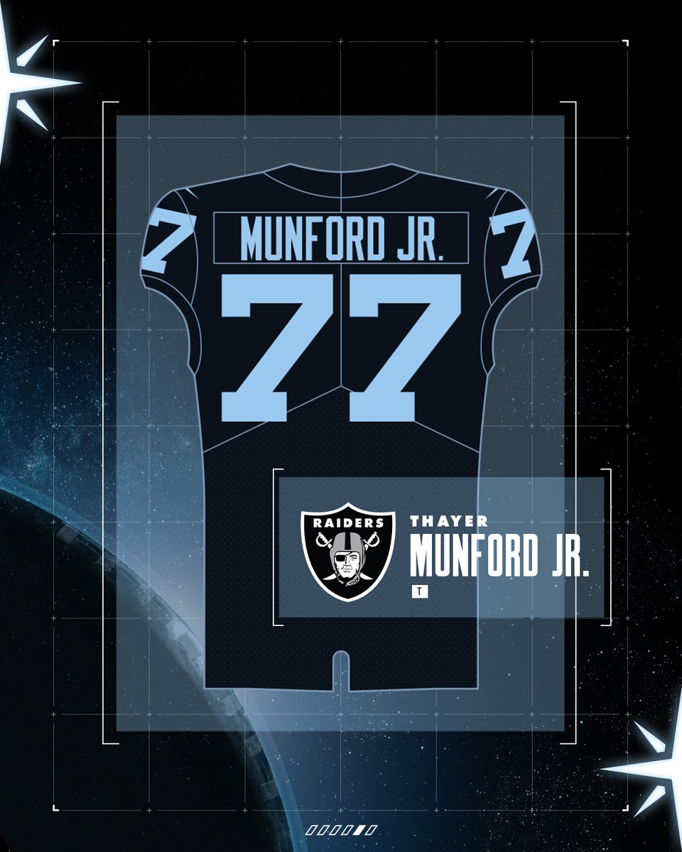 Raiders's tweet photo. 7️⃣7️⃣ @TMunford75 https://t.co/5zOUvpdkxe