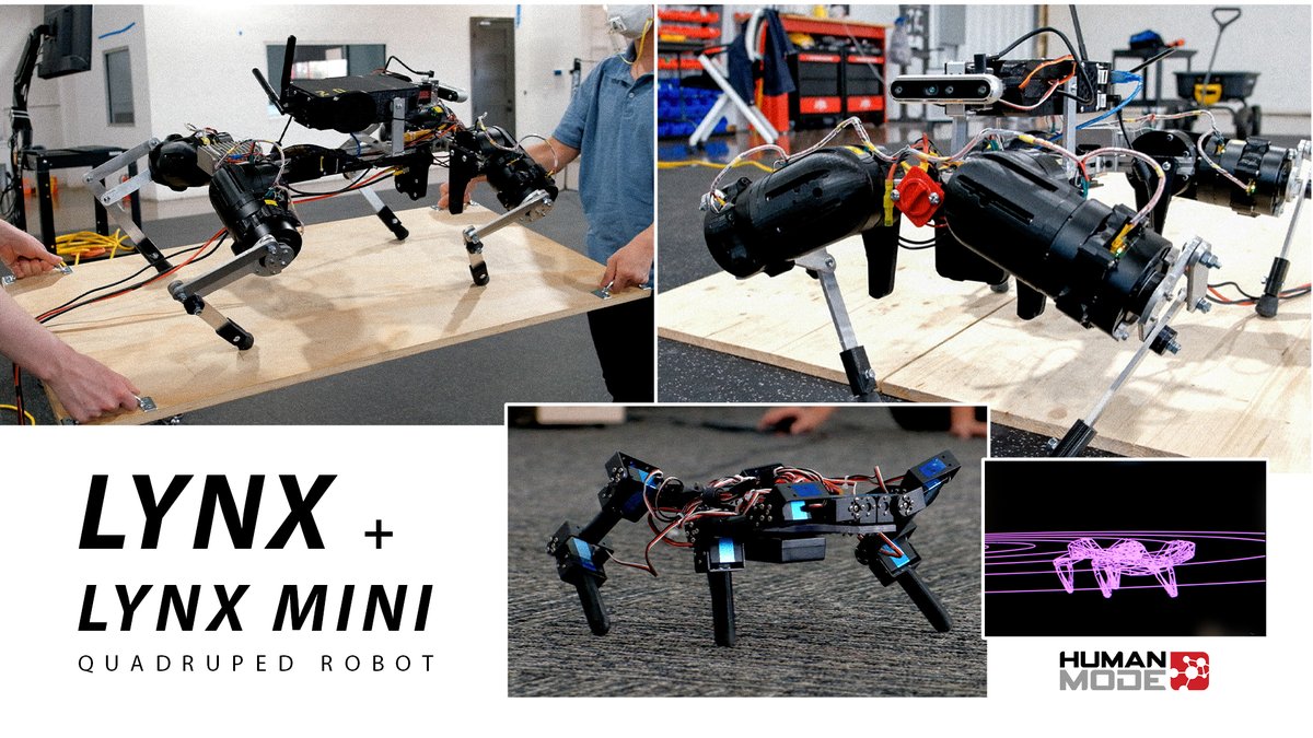 HumanModeTech's tweet photo. See more of our robotics projects on our YouTube channel! https://t.co/VxL3i6fXpf https://t.co/paeS358POC