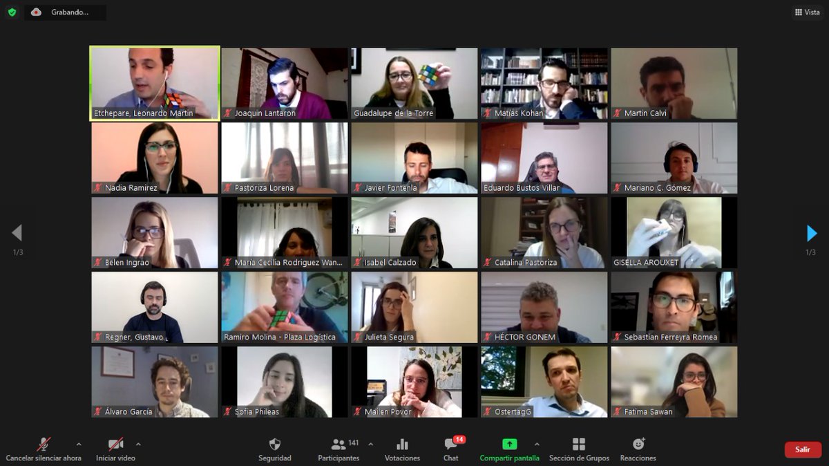 AAECOMPLIANCE's tweet photo. Tremenda clase con @leoetchepare y @ggregner99 tirando magia en la #Certificación #Internacional en #Ética y #Compliance de la #AAEC 🎓

La temática de hoy #CódigosDeÉtica y #Conducta y #PolíticasDeIntegridad 🗒️👏🏻

¿Qué relación podrían tener un #CuboRubik y #Compliance? https://t.co/N2E4fACKvy