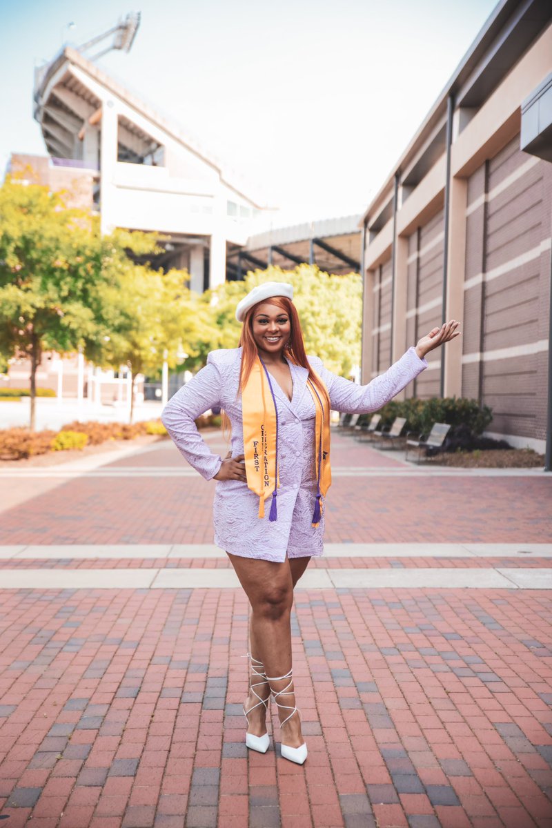 xkaythegreat's tweet image. “Today is where your book begins, the rest is still unwritten”. 

thank you East Carolina. 💜💛 
#ecu22 #firstgengraduate #BlackGirlMagic