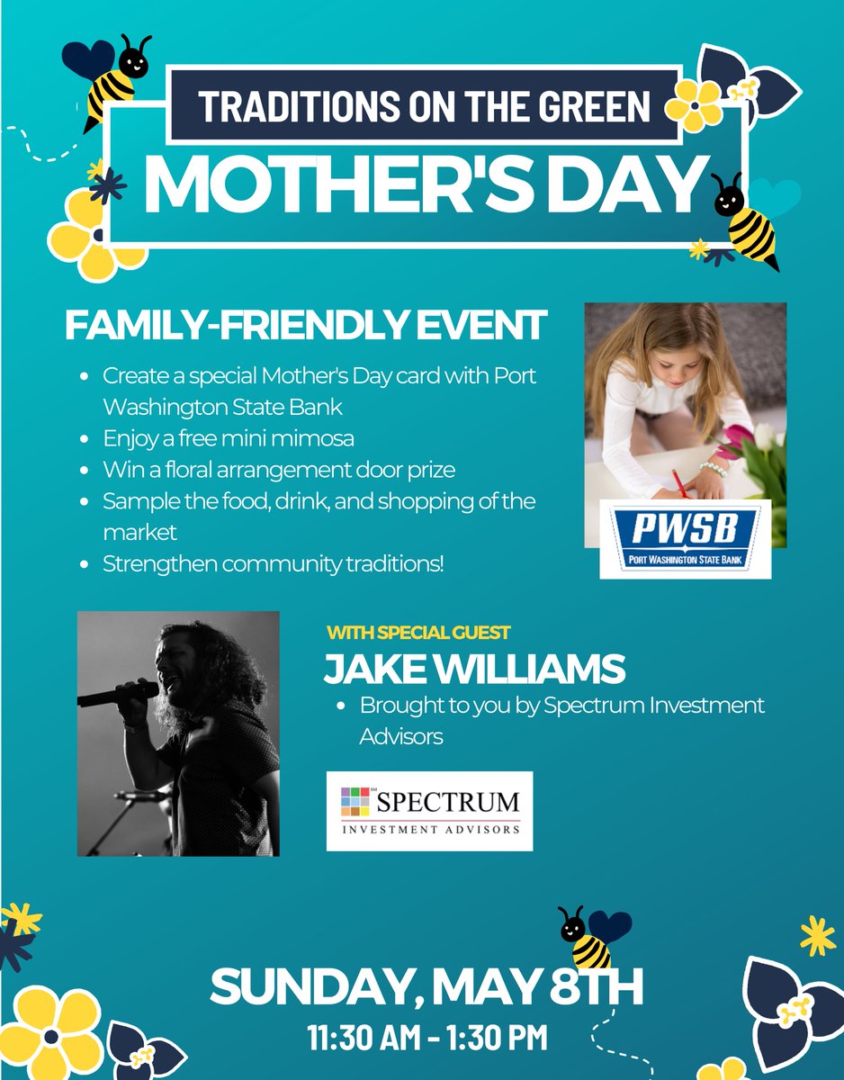 Please join us this Sunday, May 8th in celebration of Mother's Day!
