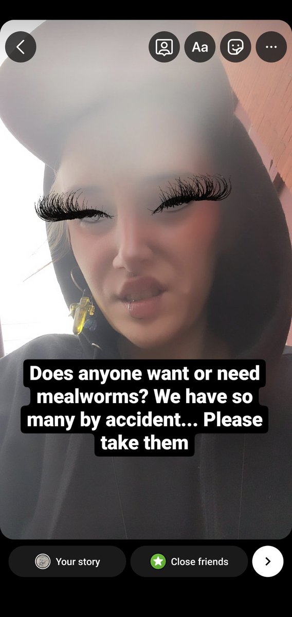 Please help S.O.S, I have too many mealworms https://t.co/sURJzIbpCN