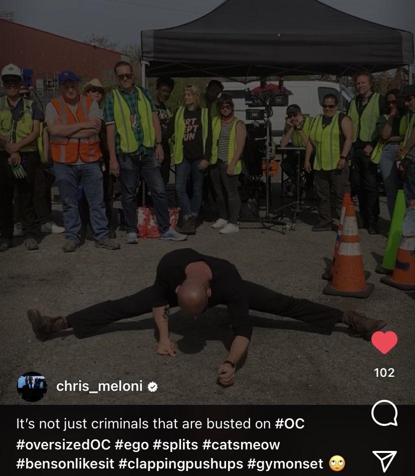 morgs6313's tweet photo. how it started how it’s going
@Chris_Meloni @RyanBuggle #clappingpushups https://t.co/IwjEO7ISzZ