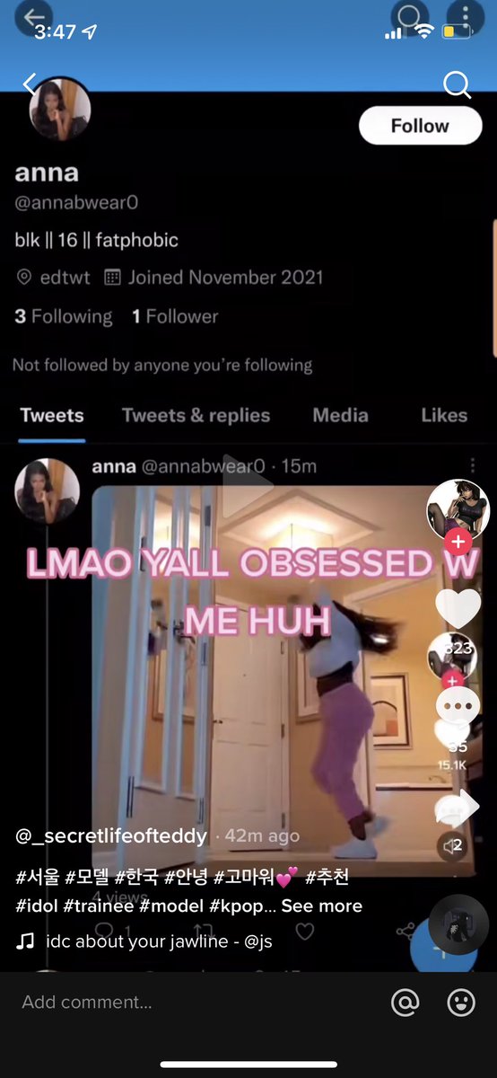 annabwear0's tweet photo. 😘 just telling you what every other kpop company would say https://t.co/mhYKpM2w0f